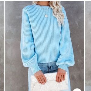 Vici Balloon Sleeve Sweater